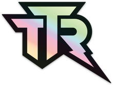 Load image into Gallery viewer, HOLOGRAPHIC TTR Bolt Logo Sticker