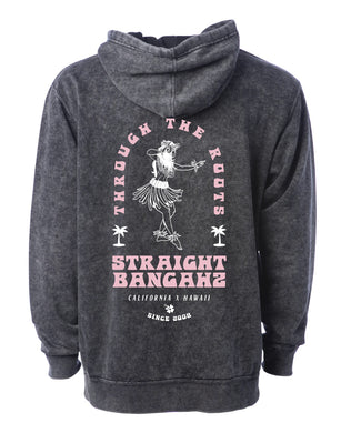 Vintage Grey Straight Bangahz Premium Hoodie