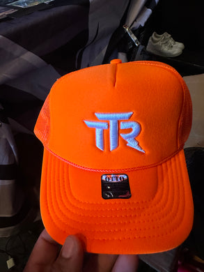 Neon Orange Trucker Hat