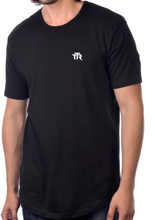 Load image into Gallery viewer, TTR Mens Logo Embroidered scalloped Tee